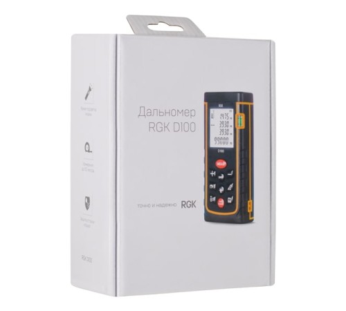 Лазерный дальномер RGK D100 Лазерный дальномер RGK D100