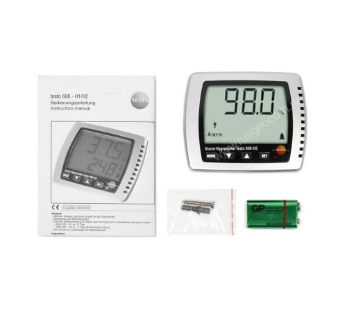Термогигрометр Testo 608-H2 с поверкой Термогигрометр Testo 608-H2 с поверкой