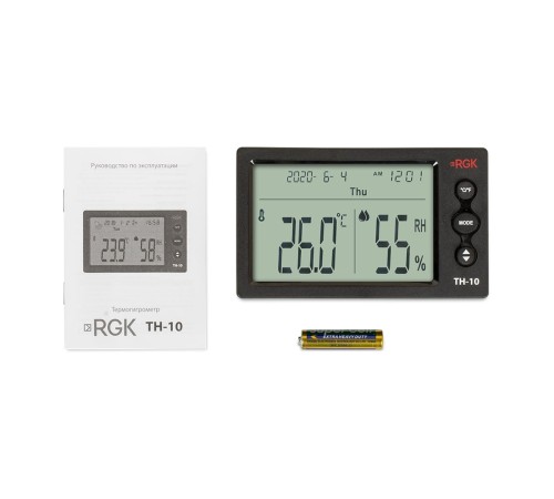 Термогигрометр RGK TH-10 с поверкой Термогигрометр RGK TH-10 с поверкой