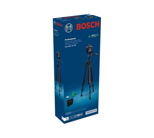 Лазерный уровень Bosch GLL 2-20 G + BT 150 (0.601.065.001) с зеленым лучом Лазерный уровень Bosch GLL 2-20 G + BT 150 (0.601.065.001) с зеленым лучом