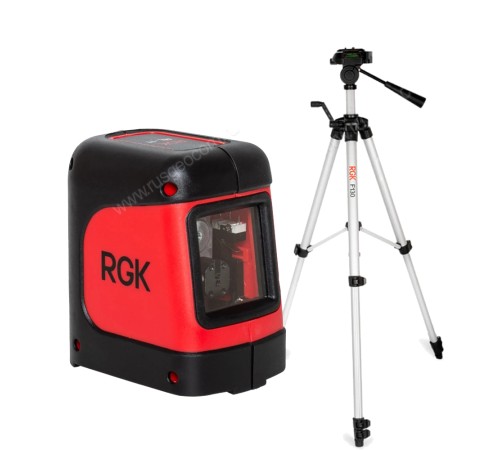 Комплект: лазерный уровень RGK ML-11 + штатив RGK F130 Комплект: лазерный уровень RGK ML-11 + штатив RGK F130