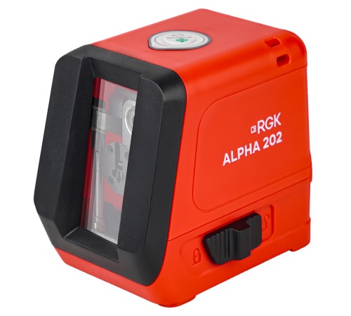 Лазерный уровень RGK ALPHA 202 с зелёным лучом Лазерный уровень RGK ALPHA 202 с зелёным лучом