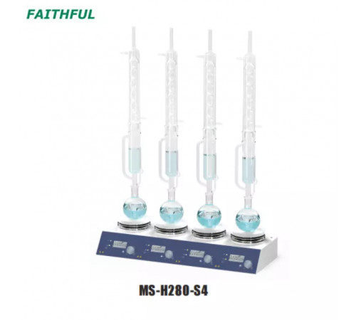 Многоместная магнитная мешалка Faithful MS-H280-S4 Многоместная магнитная мешалка Faithful MS-H280-S4