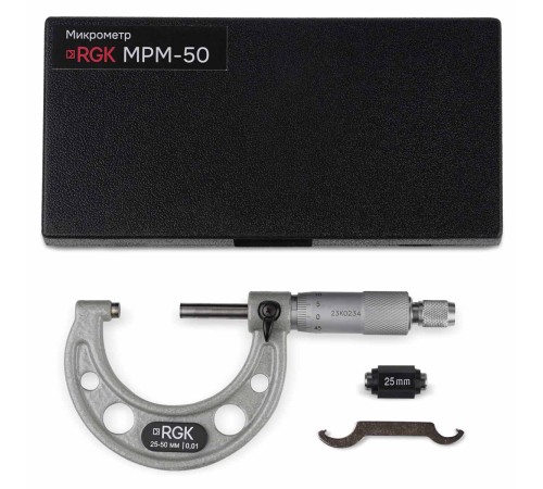 Микрометр RGK MPM-50 Микрометр RGK MPM-50