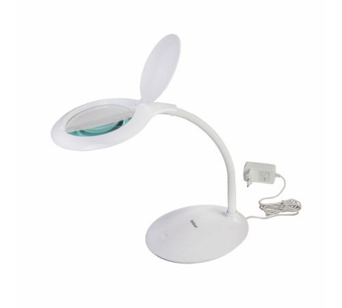 Лупа 8611 3D (3 дптр, 127мм) настольная с подсветкой LED Лупа 8611 3D (3 дптр, 127мм) настольная с подсветкой LED
