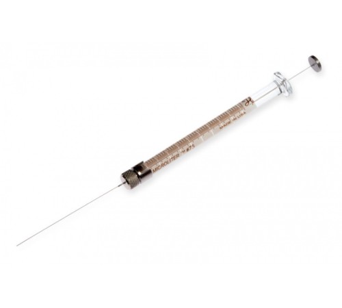 Шприц микролитровый Hamilton 5 мкл, 75 RN, Small Removable Needle, 32 ga, 2 in, point style 3 Шприц микролитровый Hamilton 5 мкл, 75 RN, Small Removable Needle, 32 ga, 2 in, point style 3