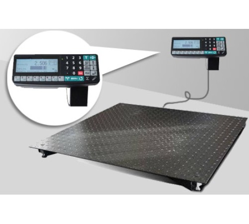 4D-PM-12/10-1500-RA - Промышленные электронные платформенные весы с 4 датчиками 4D-PM-12/10-1500-RA - Промышленные электронные платформенные весы с 4 датчиками