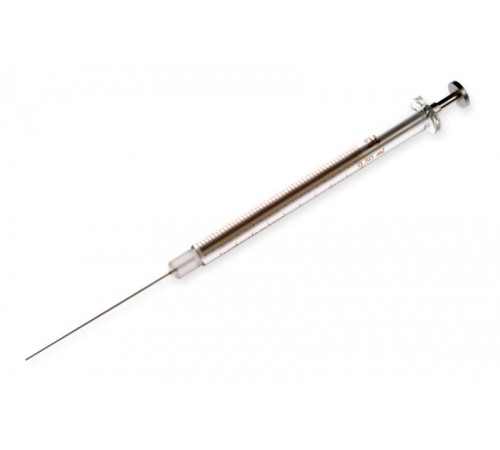 Шприц микролитровый Hamilton 500 мкл, 750 N, Cemented Needle, 22 gauge, 2 in, point style 5 Шприц микролитровый Hamilton 500 мкл, 750 N, Cemented Needle, 22 gauge, 2 in, point style 5