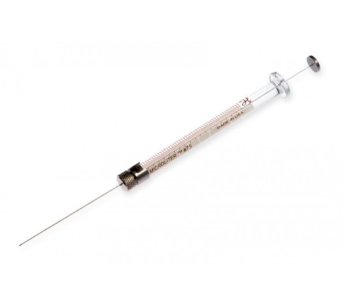 Шприц микролитровый Hamilton 5 мкл, 75 RN, Small Removable Needle, 26s ga, 2 in, point style 2 Шприц микролитровый Hamilton 5 мкл, 75 RN, Small Removable Needle, 26s ga, 2 in, point style 2