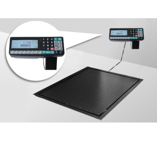 4D-PMF-20/15-3000-RA - Промышленные электронные платформенные врезные весы с 4 датчиками 4D-PMF-20/15-3000-RA - Промышленные электронные платформенные врезные весы с 4 датчиками