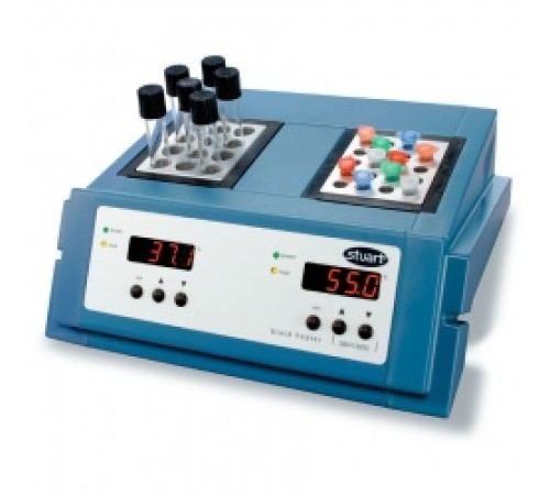 Блочный нагреватель Stuart SBH200DC, 2 блока, раздельное цифровое управление, 200°C (Артикул 36610-32) Блочный нагреватель Stuart SBH200DC, 2 блока, раздельное цифровое управление, 200°C (Артикул 36610-32)