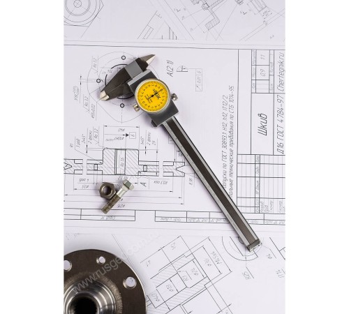 Штангенциркуль RGK SCC-150 (с поверкой) (ШЦК-I-150-002) Штангенциркуль RGK SCC-150 (с поверкой) (ШЦК-I-150-002)