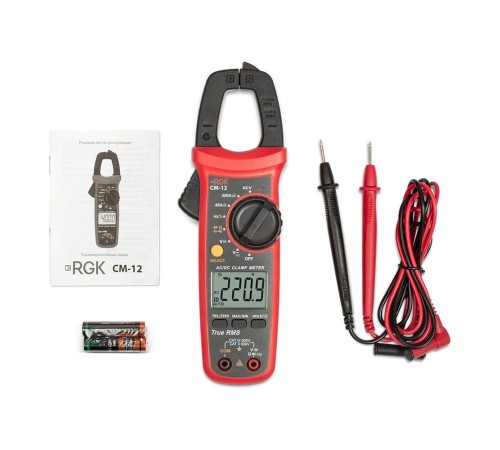 Токовые клещи RGK CM-12 Токовые клещи RGK CM-12